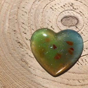 Orgonite hartje carneool