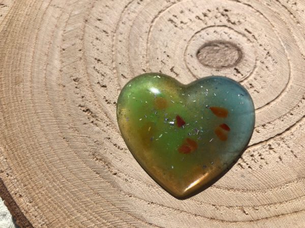 Orgonite hartje carneool