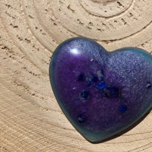 Orgonite hartje lapis lazuli