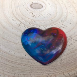 Orgonite hartje lapis lazuli