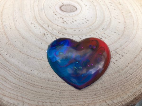 Orgonite hartje lapis lazuli