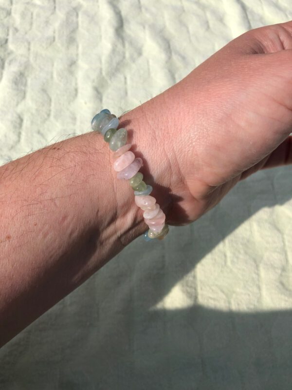 Splitarmband Happy met Morganiet - Afbeelding 2