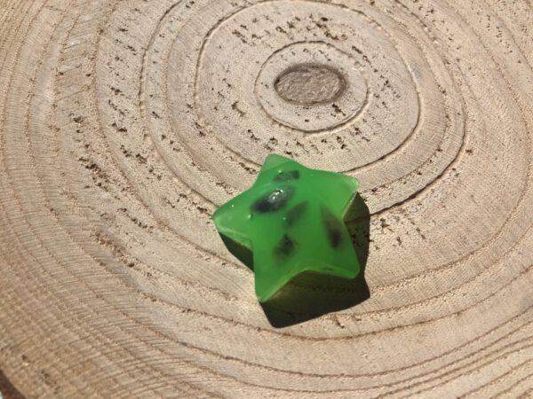 Orgonite ster groen