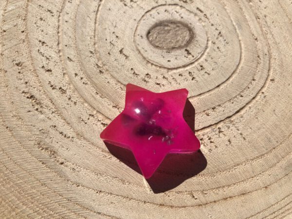 Orgonite ster roze