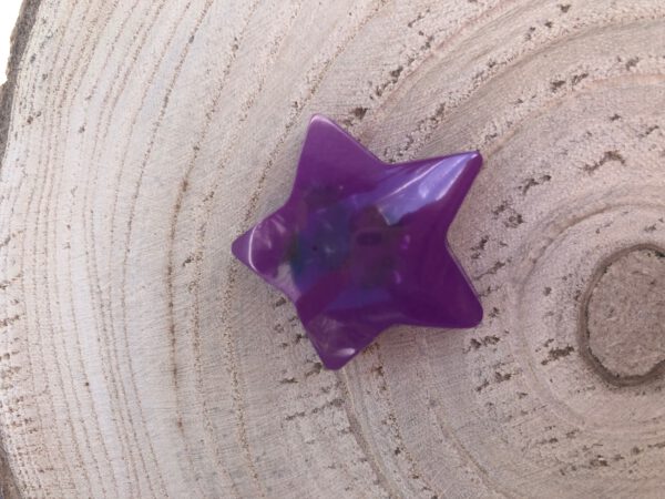 Orgonite ster paars