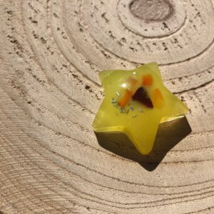 Orgonite ster geel