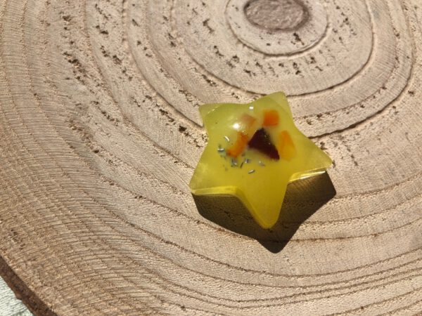 Orgonite ster geel