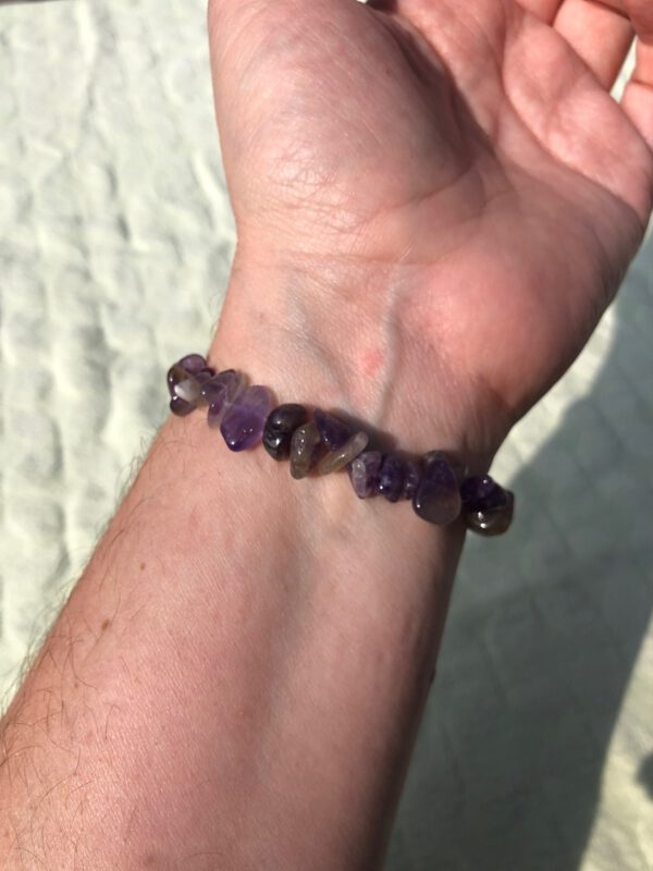 Splitarmband Faith met Amethist - Afbeelding 2