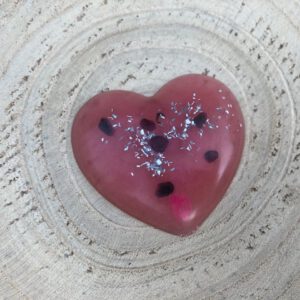 Orgonite hartje granaat