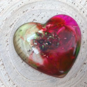 Orgonite hartje citrien