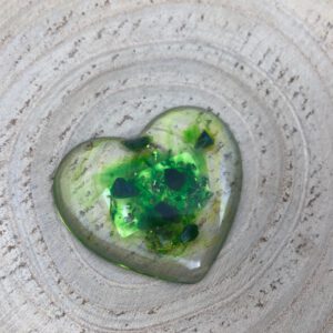Orgonite hartje groene aventurijn
