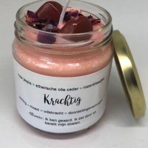 Geur en edelsteenkaars Krachtig