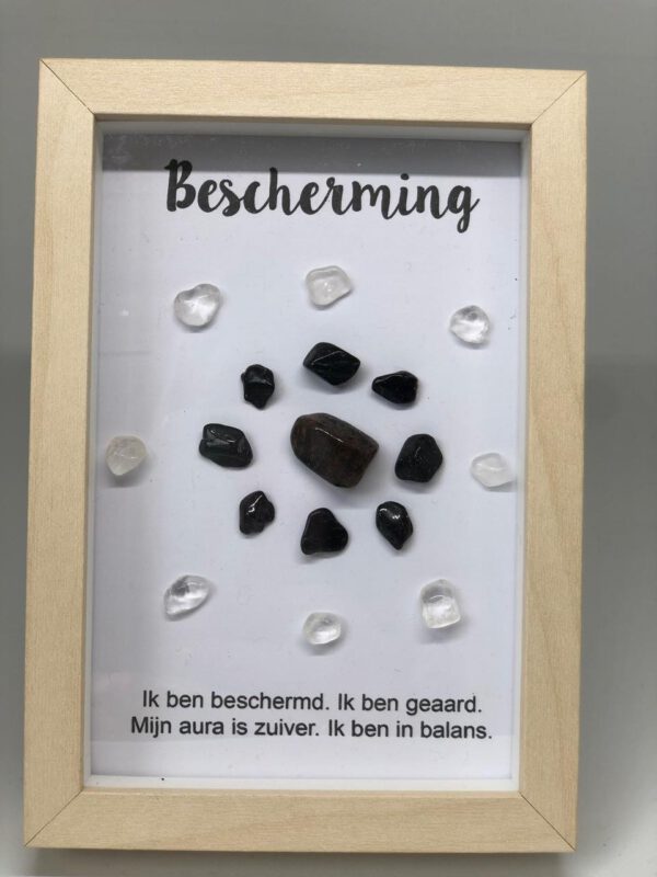 Kristalgrid ingelijst bescherming