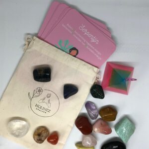 Edelstenen + affirmatiekaarten set