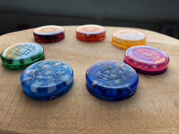 Chakra schijven set - Afbeelding 2