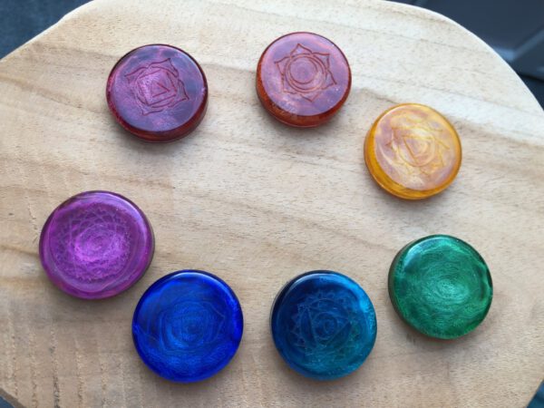 Chakra schijven set