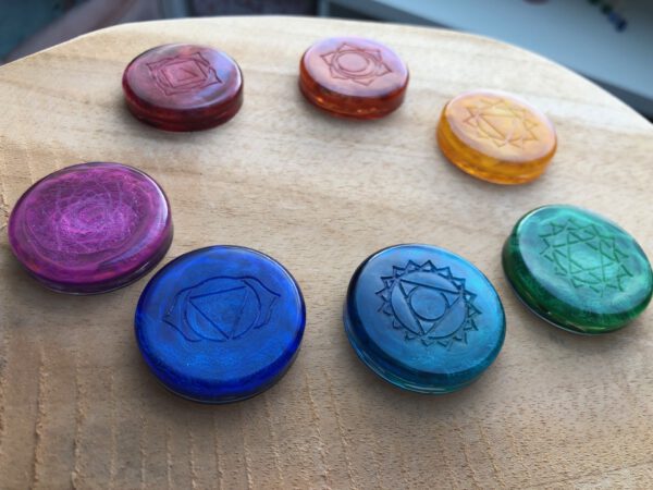 Chakra schijven set - Afbeelding 2