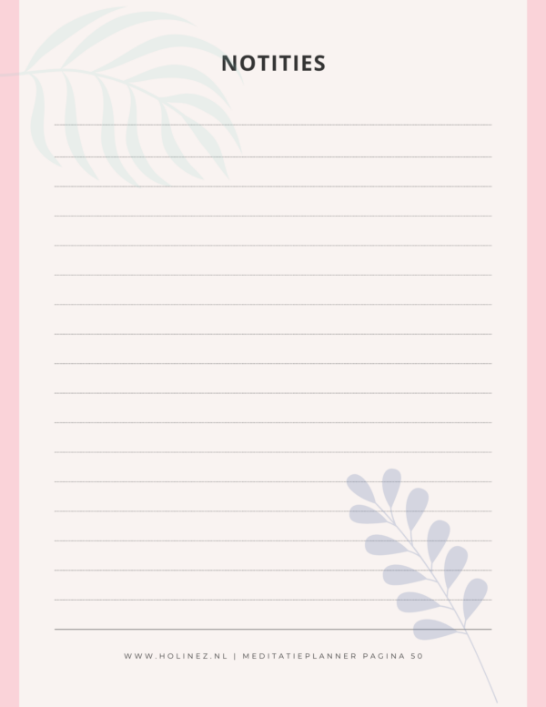 Meditatieplanner - Afbeelding 7