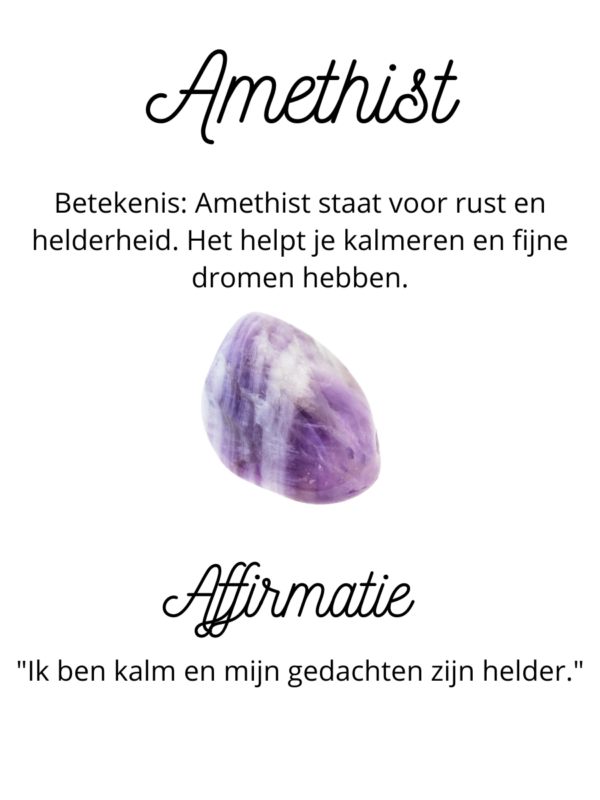 Edelstenen set met affirmatiekaarten kinderen - Afbeelding 2