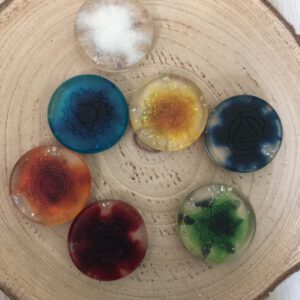 Chakra schijven set