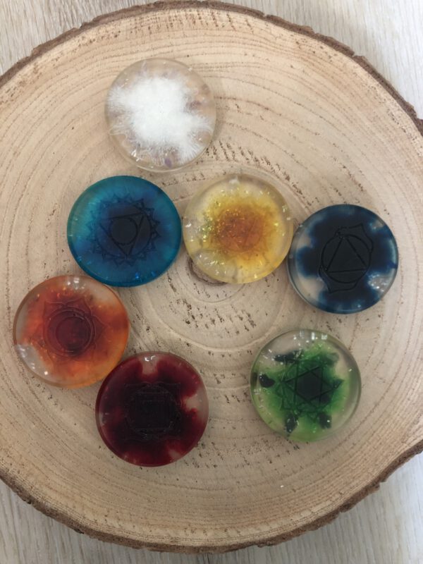 Chakra schijven set